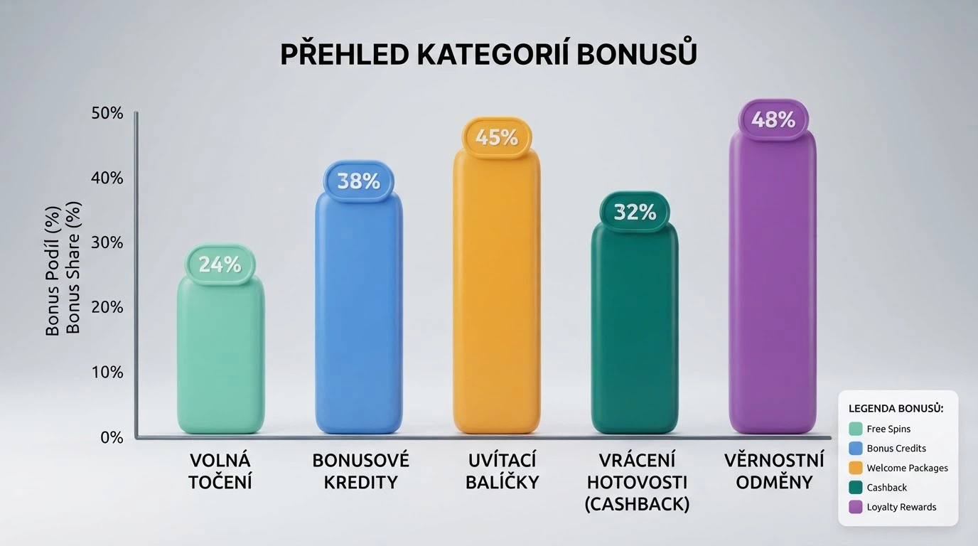 Srovnávací tabulka bonusů bez vkladu s řádky pro jednotlivé operátory