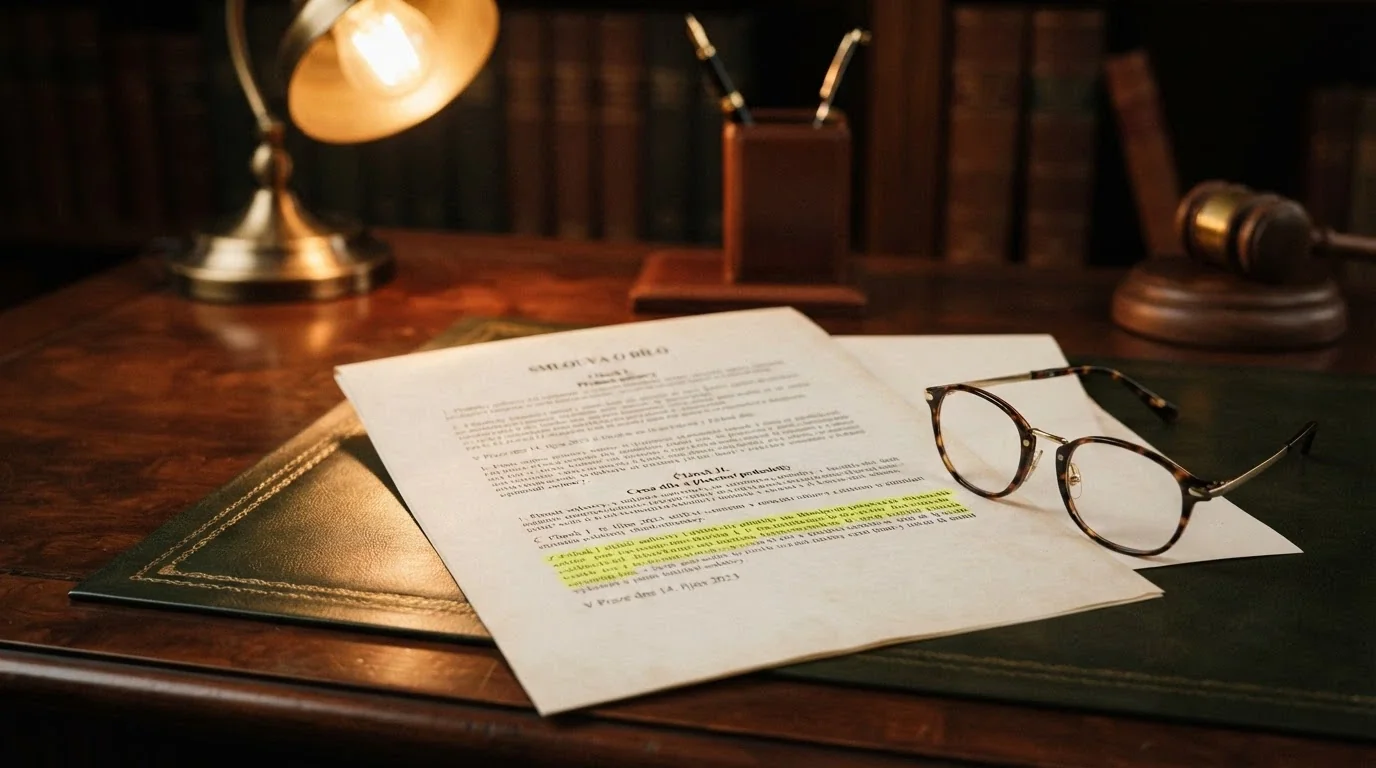 Fotografie budovy Ministerstva financí ČR nebo detail paragrafu zákona